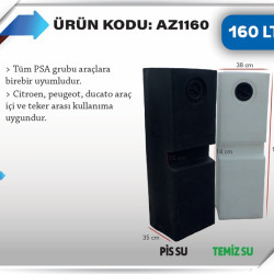 160 LT KARAVAN SU DEPOSU BEYAZ