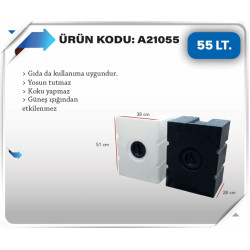 55 LT KARAVAN SU DEPOSU BEYAZ