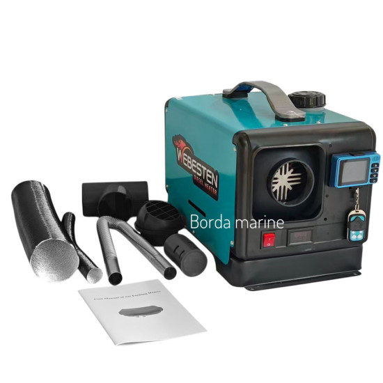 WEBESTEN ÇANTA TİPİ KENDİNDEN AKÜLÜ DİZEL ISITICI 12/24/220V