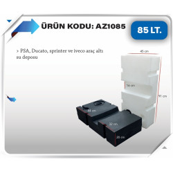85 LT KARAVAN SU DEPOSU BEYAZ