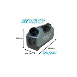 COOLMAN PORTATİF KLİMA 24V
