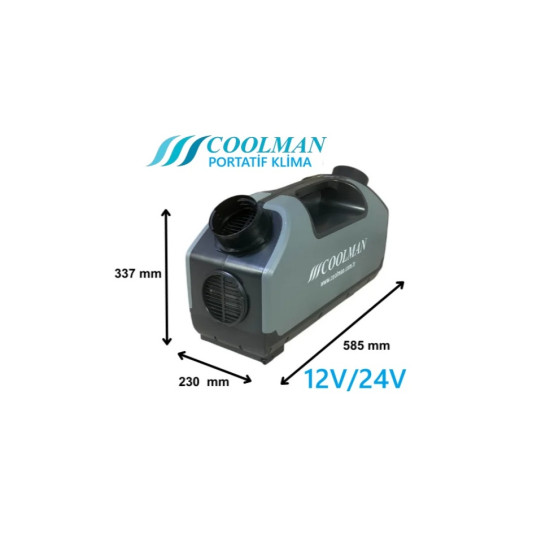 COOLMAN PORTATİF KLİMA 12V 