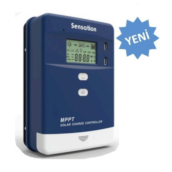 SENSATİON 60A 150V MPPT ŞARJ KONTROL CİHAZI 12V/24V/36V/48V