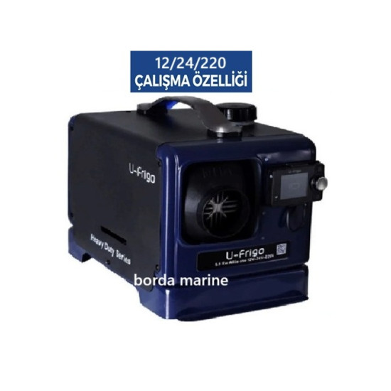 U-FRİGO 5.5KW ÇANTA TİPİ DİZEL ISITICI, WEBASTO