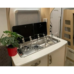 UNİVERCAL ÇİFT KAPAKLI KOMBİNASYON OCAK EVYE SET