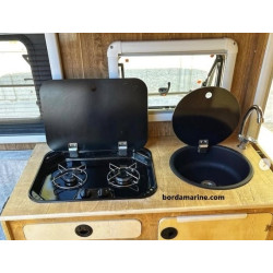 UNIVERCAL CAM KAPAKLI EMAYE OCAK EVYE SET 