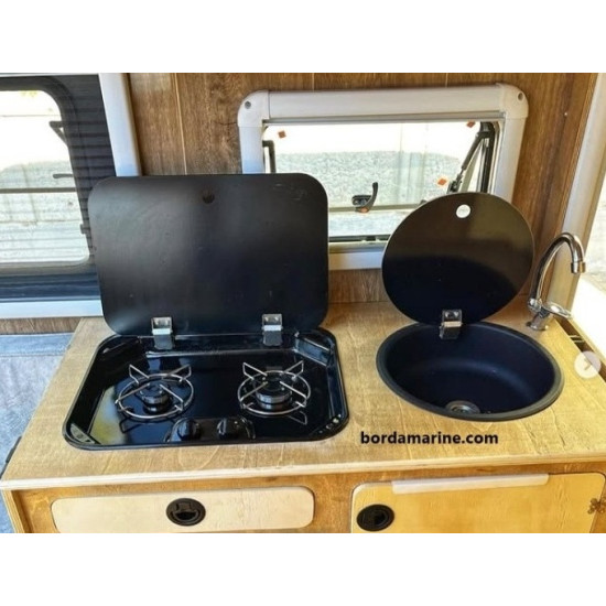 UNIVERCAL CAM KAPAKLI EMAYE OCAK EVYE SET