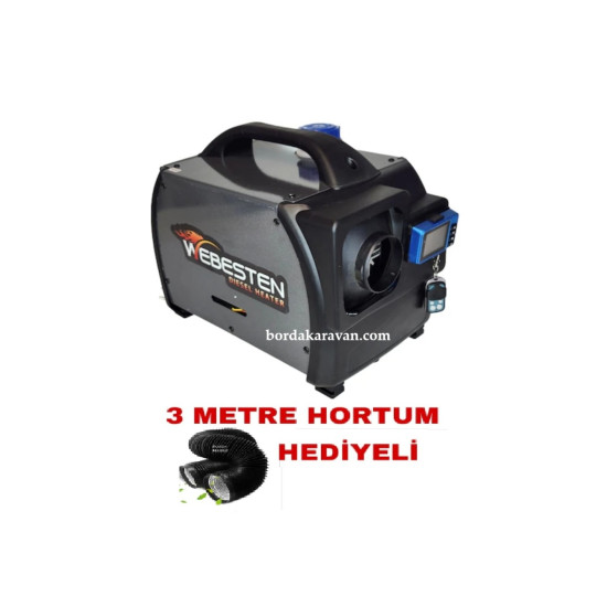 5.5 KW WEBESTEN ÇANTA TİPİ DİZEL ISITICI 12/24/220V